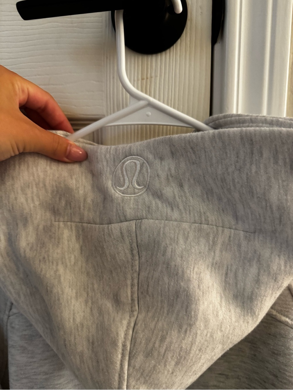 lululemon athletica Light Gray Half-Zip Hoodie - Picture 2 of 3